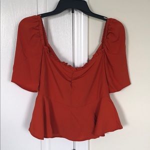 Romantic , puff sleeve blouse